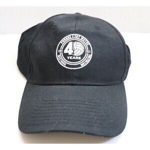 Purdue Fort Wayne Mastodon Volleyball Hat Cap Black‎ Strap Back Mens